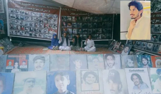 کوئٹہ جبری گمشدگیوں کے خلاف احتجاج جاری، ثاقب بزدار کی بازیابی کا مطالبہ