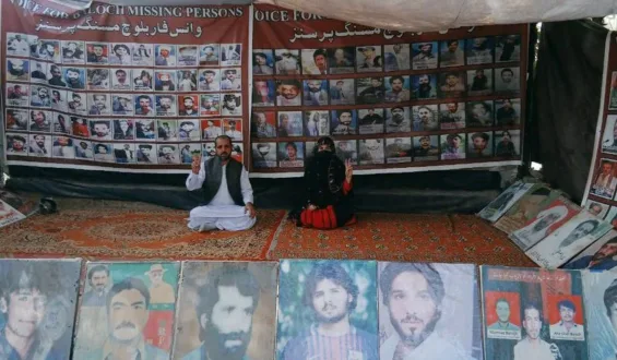 کوئٹہ جبری گمشدگیوں کے خلاف احتجاج کیمپ 5964 ویں روز جاری