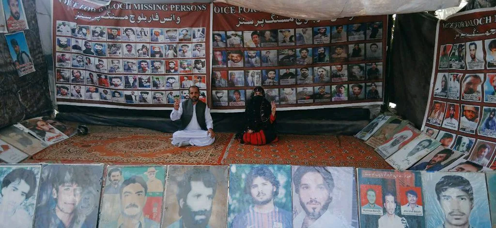 کوئٹہ جبری گمشدگیوں کے خلاف احتجاج کیمپ 5964 ویں روز جاری