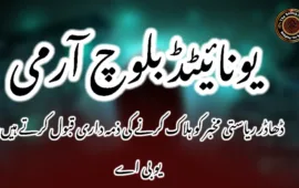 ڈھاڈر ریاستی مخبر کو ہلاک کرنے کی ذمہ داری قبول کرتے ہیں- یو بی اے