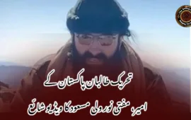 تحریک طالبان پاکستان کے امیر، مفتی نور ولی مسعود کا ویڈیو شائع