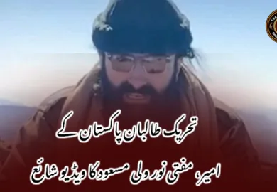 تحریک طالبان پاکستان کے امیر، مفتی نور ولی مسعود کا ویڈیو شائع