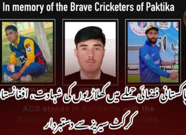 پاکستانی فضائی حملے میں کھلاڑیوں کی شہادت، افغانستان کرکٹ سیریز سے دستبردار