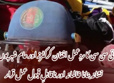 آئی سی سی کا ردِعمل افغان کرکٹرز اور عام شہریوں کو نشانہ بنانا ظالمانہ اور ناقابلِ قبول عمل قرار