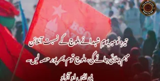 تیرہ نومبر یومِ شہدائے بلوچ کے نسبت آنلائن مہم چلائی جائے گی، بلوچ قوم بھرپور حصہ لیں۔  بی ایس او آزاد