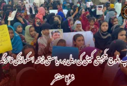 تمپ بلوچ یکجہتی کمیٹی کی ریلی پر ریاستی ڈیتھ اسکواڈ کی فائرنگ، شرکا منتشر