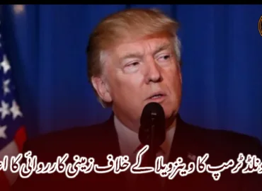 ڈونلڈ ٹرمپ کا وینزویلا کے خلاف زمینی کارروائی کا اعلان