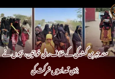 مند جبری گمشدگی کے خلاف ریلی خواتین، بچوں نے بڑی تعداد میں شرکت کی