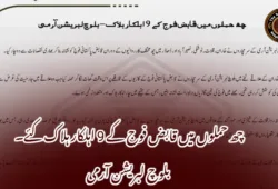 چھ حملوں میں قابض فوج کے 9 اہلکار ہلاک کئے۔ بلوچ لبریشن آرمی