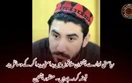 ریاستی ادارے پشتون علاقوں میں بدامنی پیدا کر کے وسائل پر قبضہ کر رہے ہیں۔ منظور پشتین