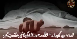 تربت سری کہن اور مستونگ سے دو افراد کی لاشیں برآمد۔ پولیس