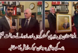 بلوچستان میں جبری گمشدگیوں اور ماورائے عدالت قتل بند کیے جائیں، جان میک ڈونل کا مطالبہ