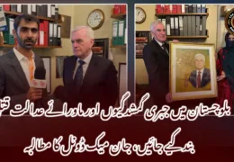 بلوچستان میں جبری گمشدگیوں اور ماورائے عدالت قتل بند کیے جائیں، جان میک ڈونل کا مطالبہ