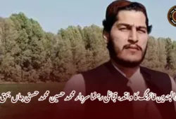 دالبندین فائرنگ کا واقعہ، قبائلی رہنما سردار محمد حسین محمد حسنی جاں بحق