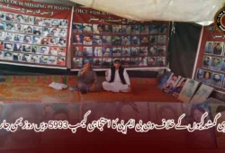جبری گمشدگیوں کے خلاف وی بی ایم پی کا احتجاجی کیمپ 5993 ویں روز بھی جاری