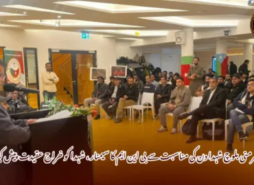 جرمنی بلوچ شہدا دن کی مناسبت سے بی این ایم کا سیمنار ، شہدا کو خراج عقیدت پیش کیا گیا