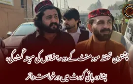پشتون تحفظ موومنٹ کے دو رہنماؤں کی مبینہ گُمشدگی، پشاور ہائی کورٹ میں درخواست دائر
