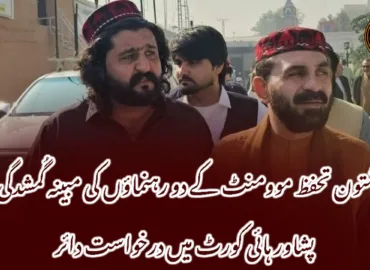 پشتون تحفظ موومنٹ کے دو رہنماؤں کی مبینہ گُمشدگی، پشاور ہائی کورٹ میں درخواست دائر