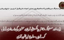 بلیدہ اور مستونگ قابض پاکستانی فوج پر حملوں کی ذمہ داری قبول کرتے ہیں – بلوچ لبریشن آرمی