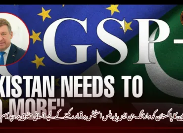یورپی یونین کا پاکستان کو وارننگ جی ایس پی پلس اسٹیٹس برقرار رکھنے کے لیے انسانی حقوق پر مزید کام ضروری