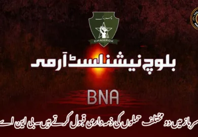 سرباز میں دو مختلف حملوں کی ذمہ داری قبول کرتے ہیں۔ بی این اے