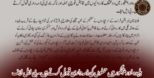 بلیدہ اور پنجگور میں حملوں کی ذمہ داری قبول کرتے ہیں۔ بی ایل ایف