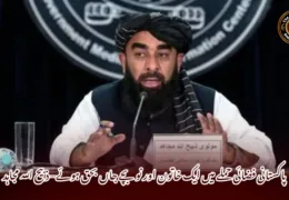 پاکستانی فضائی حملے میں ایک خاتون اور نو بچے جاں بحق ہوئے– ذبیح اللہ مجاہد