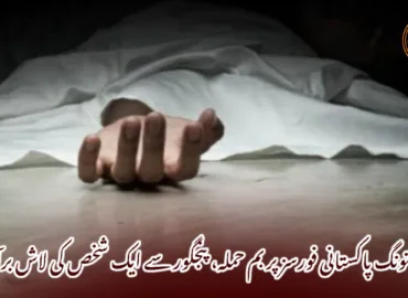 مستونگ پاکستانی فورسز پر بم حملہ، پنجگور سے ایک شخص کی لاش برآمد