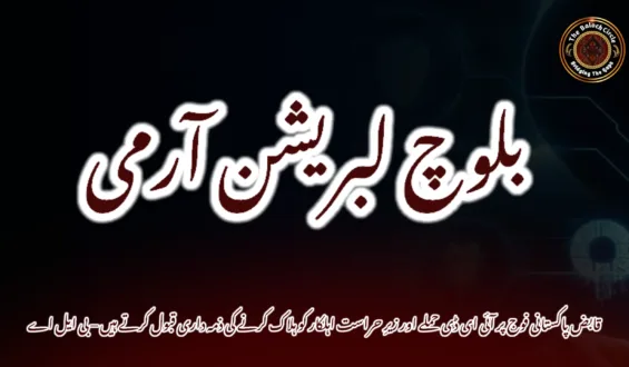 قابض پاکستانی فوج پر آئی ای ڈی حملے اور زیرِ حراست اہلکار کو ہلاک کرنے کی ذمہ داری قبول کرتے ہیں – بی ایل اے