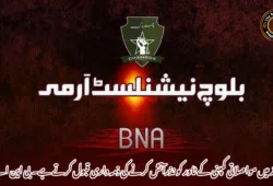 سرباز میں مواصلاتی کمپنی کے ٹاور کو نذرآتش کرنے کی ذمہ داری قبول کرتے ہے۔ بی این اے