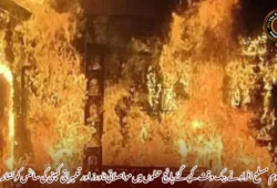 نامعلوم مسلح افراد نے بیک وقت کیے گئے پانچ حملوں میں مواصلاتی ٹاورز اور تعمیراتی کمپنی کی سائٹس کو نشانہ بنایا۔