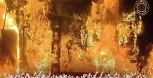 نامعلوم مسلح افراد نے بیک وقت کیے گئے پانچ حملوں میں مواصلاتی ٹاورز اور تعمیراتی کمپنی کی سائٹس کو نشانہ بنایا۔