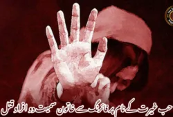 حب غیرت کے نام پر فائرنگ سے خاتون سمیت دو افراد قتل