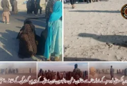 پنجگور پاکستانی فورسز کے مارٹر فائر سے خاتون زخمی، دالبندین بہن بھائی کے جبری گمشدگی کے خلاف احتجاج