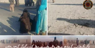 پنجگور پاکستانی فورسز کے مارٹر فائر سے خاتون زخمی، دالبندین بہن بھائی کے جبری گمشدگی کے خلاف احتجاج