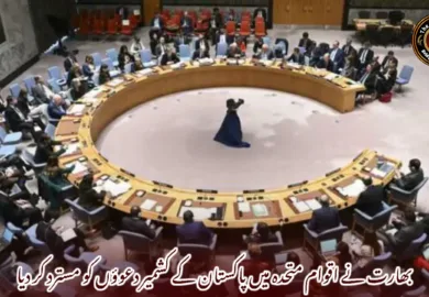 بھارت نے اقوام متحدہ میں پاکستان کے کشمیر دعوؤں کو مسترد کر دیا