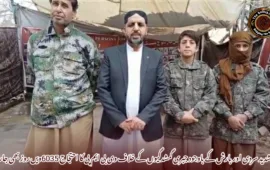 شدید سردی اور بارش کے باوجود جبری گمشدگیوں کے خلاف وی بی ایم پی کا احتجاج 6035ویں روز بھی جاری