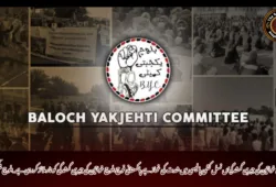 بلوچ خواتین کی جبری گمشدگیاں نسل کشی پالیسی میں شدت کی غماز ہے پاکستانی فوج بلوچ خواتین کی جبری گمشدگی کو نارملائز کررہی ہے_بلوچ یکجہتی کمیٹی