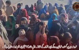 تربت جبری گمشدہ خواتین و دیگر لاپتہ افراد کے خلاف اہلِ خانہ کا احتجاج، ایم ایٹ شاہراہ بلاک