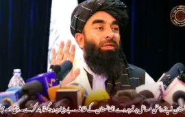 پاکستان اپنے داخلی مسائل پر توجہ دے افغانستان کے خلاف بے بنیاد پروپیگنڈا بند کرے۔ ذبیح اللہ مجاہد