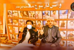 جبری گمشدگیوں کے خلاف وی بی ایم پی کا احتجاجی کیمپ، کوئٹہ پریس کلب کے سامنے 6044 دن مکمل