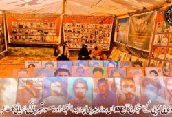 وی بی ایم پی کے احتجاج کا آج 6054 واں روز، جبری لاپتہ عبدالقہار اور مصور قمبرانی کی بازیابی کا مطالبہ