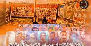 وی بی ایم پی کے احتجاج کا آج 6054 واں روز، جبری لاپتہ عبدالقہار اور مصور قمبرانی کی بازیابی کا مطالبہ