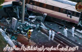 اسپین میں تین دن کے دوران دوسرا ٹرین حادثہ، ڈرائیور ہلاک، درجنوں زخمی