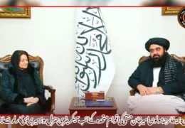 افغان وزیر خارجہ مولوی امیر خان متقی کی اقوام متحدہ کے نائب سیکریٹری جنرل روزمیری ڈی کارلو سے ملاقات