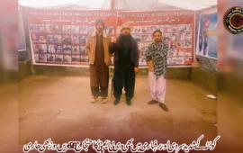 کوئٹہ کے شدید سردی اور برفباری میں بھی وی بی ایم پی کا احتجاج 6061ویں روز بھی جاری