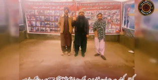 کوئٹہ کے شدید سردی اور برفباری میں بھی وی بی ایم پی کا احتجاج 6061ویں روز بھی جاری