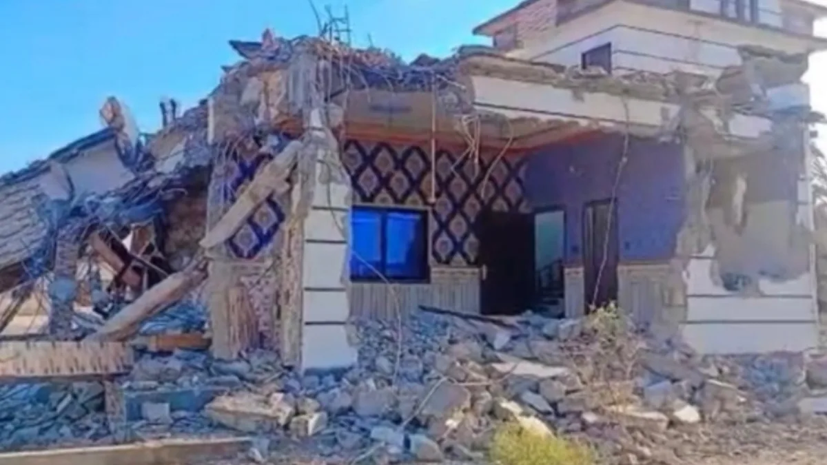 Widespread house demolitions and confiscation of valuables during military raids in Balochistan