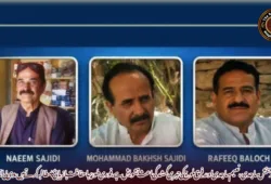 محمد بخش ساجدی، نعیم ساجدی اور رفیق بلوچ کی جبری گمشدگی باعث تشویش ہے، فوری طور پر باحفاظت بازیابی کا مطالبہ کرتے ہیں، وی بی ایم پی