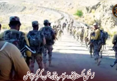 نوشکی پاکستانی فورسز کا سرچ آپریشن، گھر گھر تلاشی